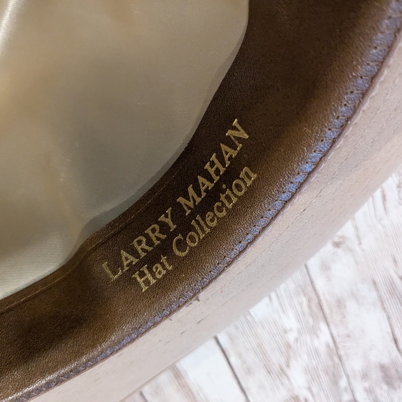 Vintage Larry Mahan Hat Collection Suede Leather Resistol Product 7 1/4 main image 11